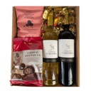 Julegave - 4 1 fl. hvidvin og 1 fl. rødvin