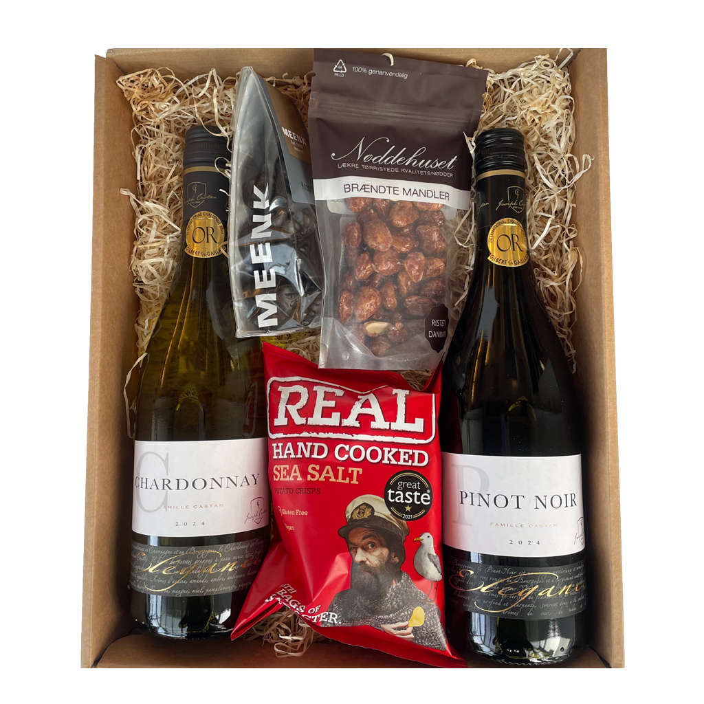 Julegave - 6 Fransk Vin