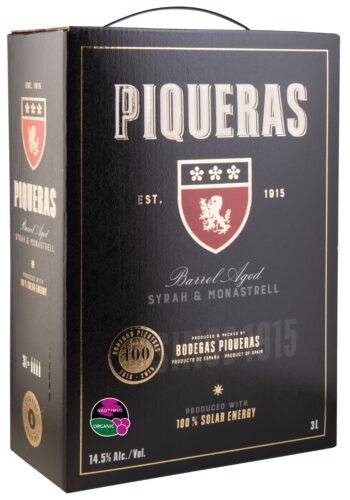 Bodegas Piqueras - BIB 3L Rød Økologisk