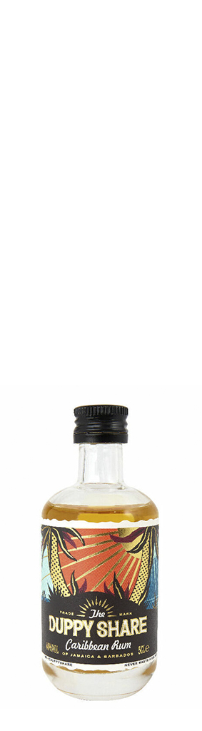 The Duppy Share Caribbean Rum - Miniature 5 cl.