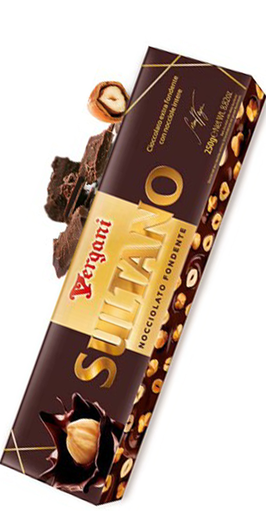 Vergani - Sultano Fondente Mørk 250g.