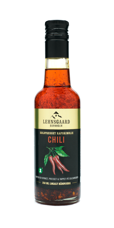 Lehnsgaard - Rapskimolie Chili 250 ml.