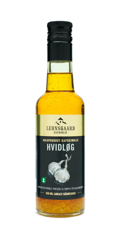 Lehnsgaard - Rapskimolie Hvidløg 250 ml.