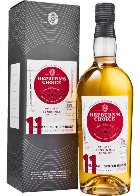 Hepburn's Choice - 11y Single Malt Whisky - Benrinnes