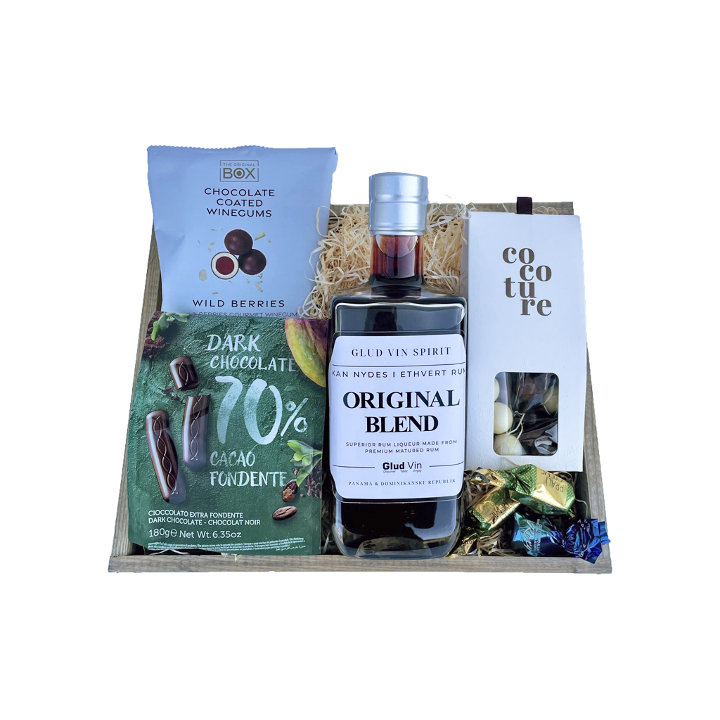 Gavekurv - Original Blend & Chokolade