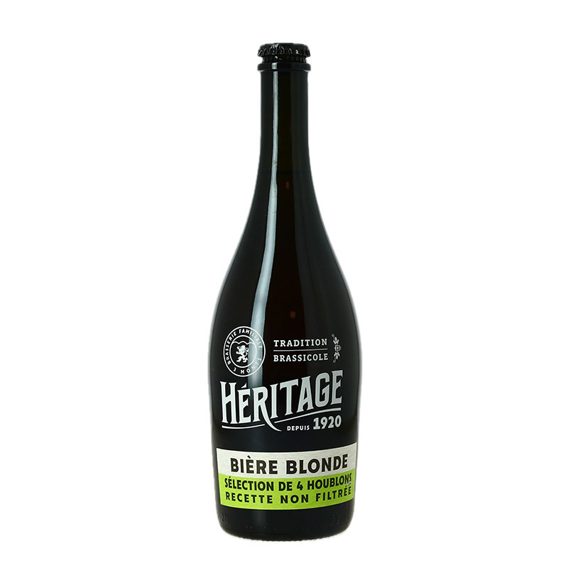 Heritage - Biere Blonde 75 cl.