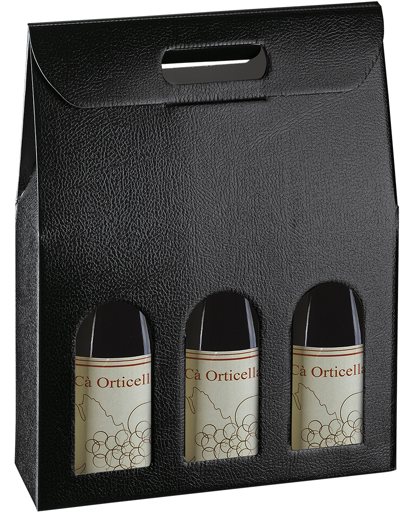 Gaveæske - Sort 3 fl.