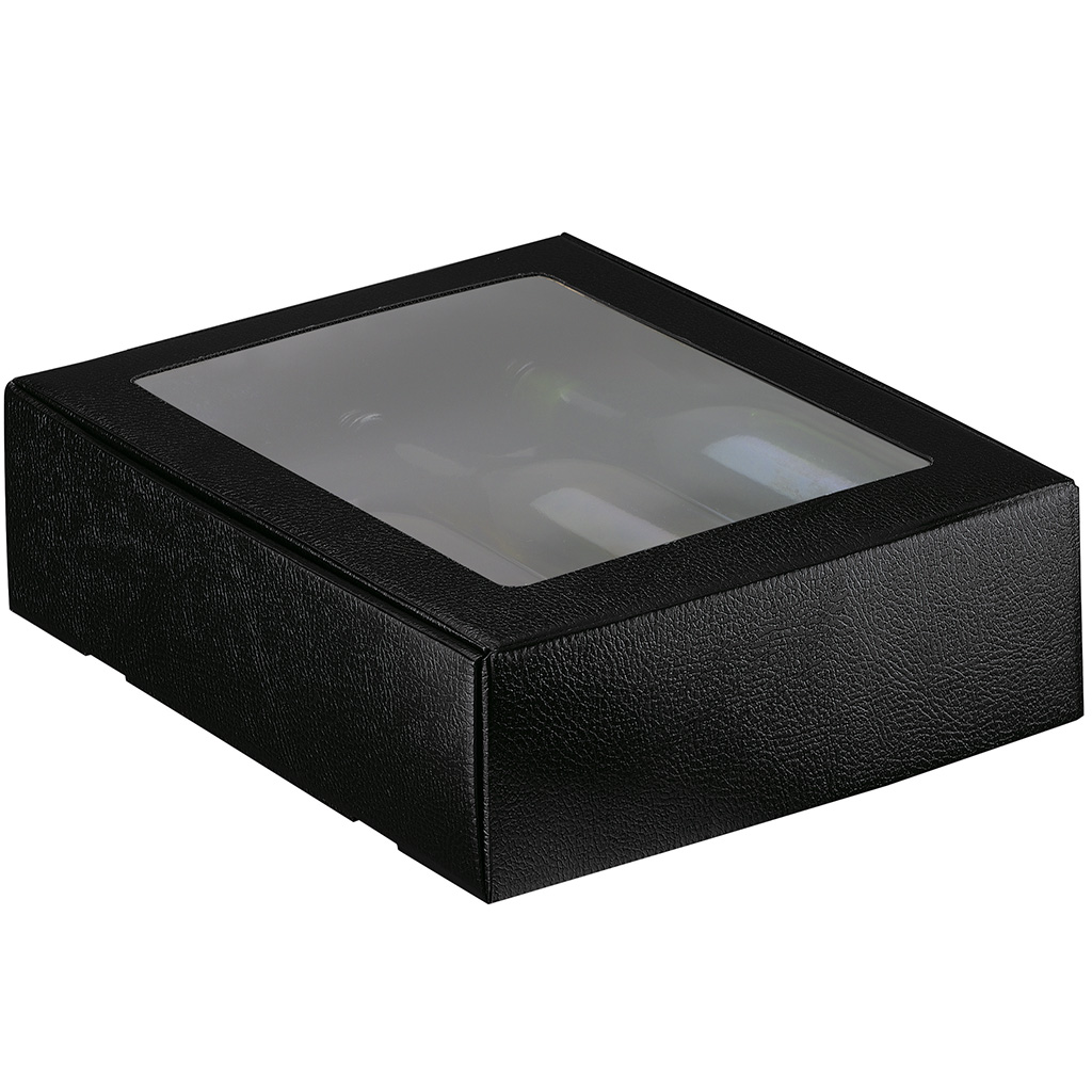 Gaveæske - Sort 3 fl. liggende