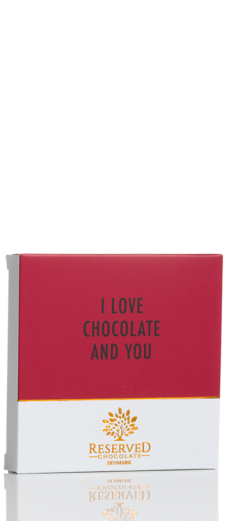 Reserved Chocolate - I love Chocolate - Mælkechokolade