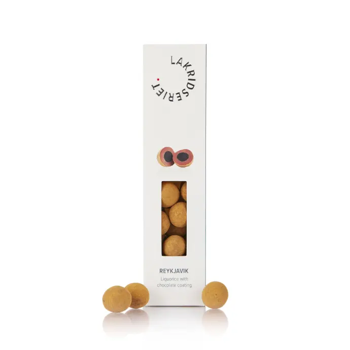 Lakridseriet - Reykjavik  - Lakrids m/flødechokolade 