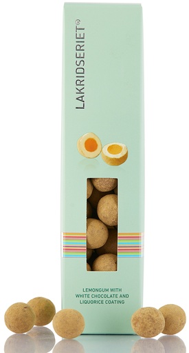 Lakridseriet - Rio - Lime Vingummi m. Hvid Lakrids