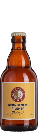 Bryghuset Møn - Grønjægers Pilsner Økologisk