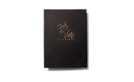Menukort - Direct - A4 Leather Natura