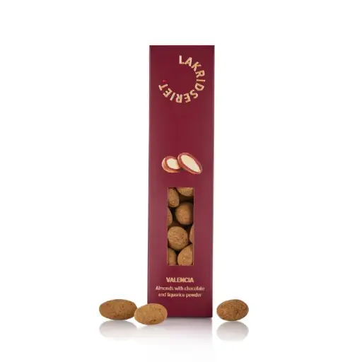 Lakridseriet - Valencia - Mandler m/ chokolade & lakrids 