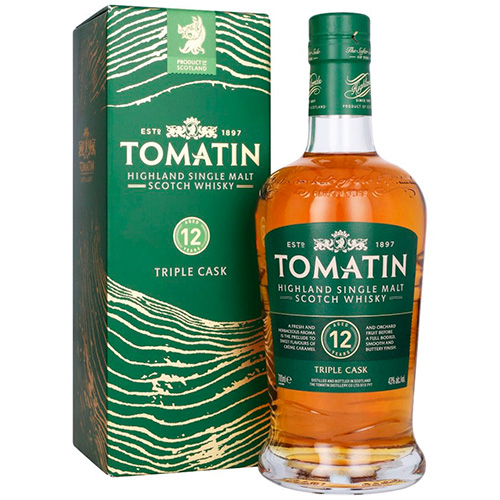 Tomatin - 12 år Triple Cask Highland Single Malt Scotch Whisky