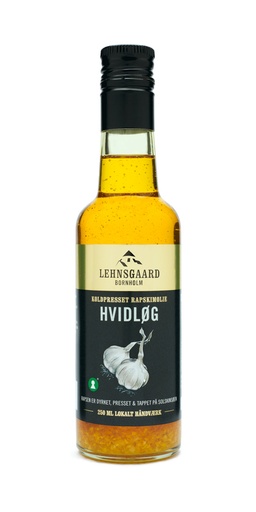 Lehnsgaard - Rapskimolie Hvidløg 250 ml.