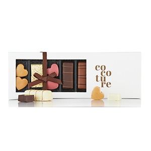[Kolli 8] Cocoture - Hvid Familiebox m. Fyldte Chokolader