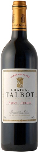 [Sælges kun i hele kasser 12 fl.]  Château Talbot - 2019 Saint-Julien 4. Cru Classé