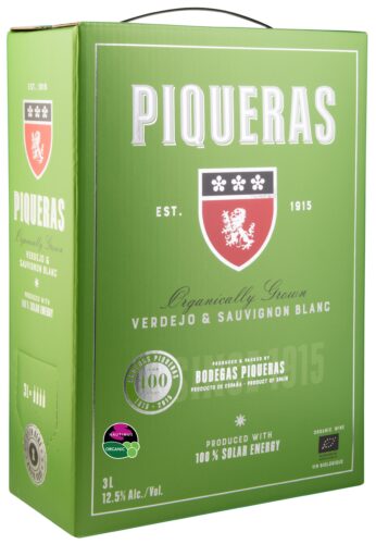 Bodegas Piqueras - BIB 3L Hvid Økologisk