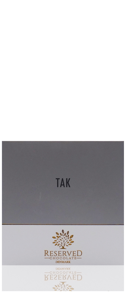 Reserved Chocolate - Tak - Mælkechokolade